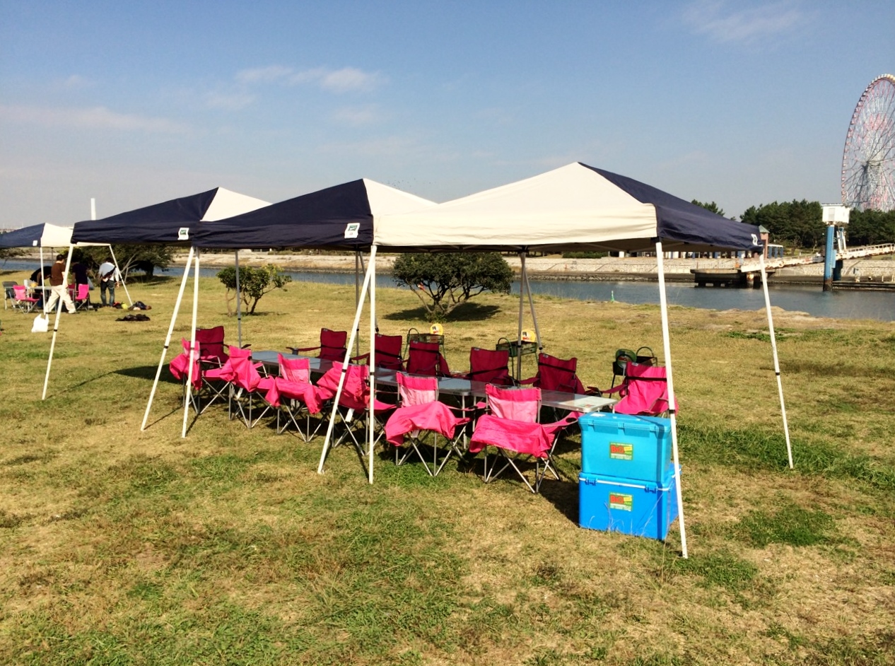 葛西海浜公園から見た観覧車